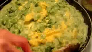 Adding Cheese Whiz for Broccoli & Rice Casserole