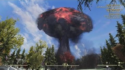 Fallout 76 Nuke Up close