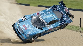 Satisfying Racing Rollover Crashes #60 | BeamNG Drive