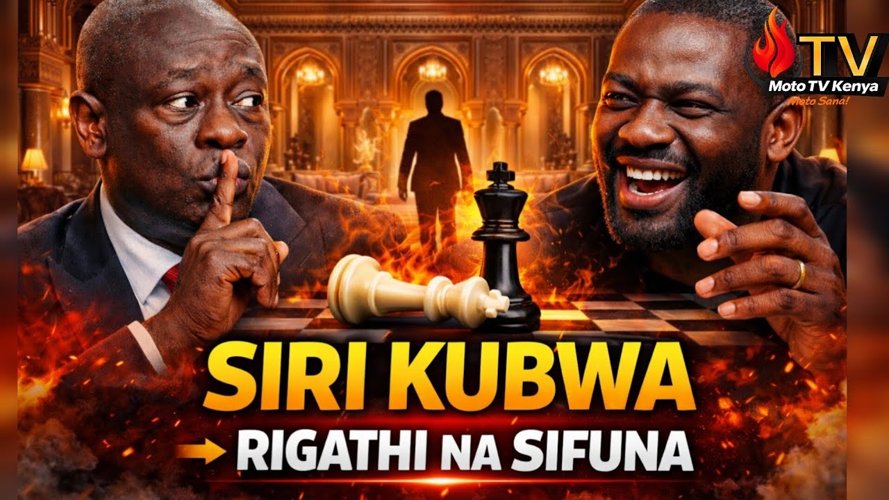 BIG SECRET: Rigathi and Sifuna Can Change Kenya's 2027 Politics ...