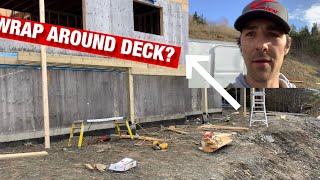 DIY Started Building The Wrap Around Deck!