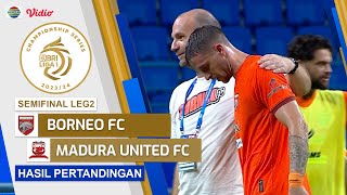 Hasil Akhir Pertandingan - Borneo FC Vs Madura United FC | Championship Series BRI Liga 1 2023/24
