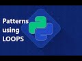 Patterns using LOOPS | Python | in Hindi