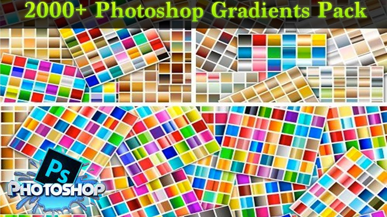 2000+ Gradient Pack Free Download tutorial YouTube