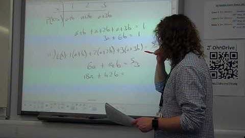 S1 Random Variables OCR June 2015 q9