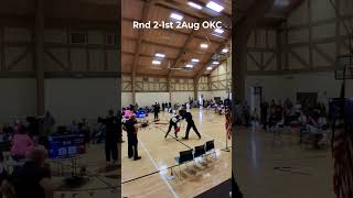 Round 2 - 1st Place OKC 2Aug25 #shotokan #karate #belt #black #martialarts #sports #tournament