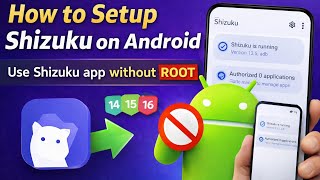 How to setup Shizuku on Android | Use Shizuku app without root