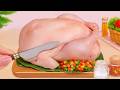Small Food Tutorial 🐙 How to Make Golden Fried Chicken Recipe by Petite Cooking