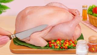 Small Food Tutorial How To Make Golden Fried Chicken Recipe By Petite Cooking