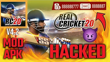 HOW TO HACK  REAL CRICKET 20  !!!!!! Link in discription