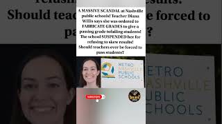 Teacher Suspended After Refusing to Fake Grades