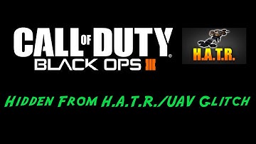 Hidden From H.A.T.R./UAV/Firing Glitch