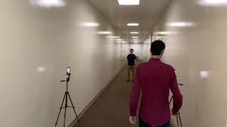 OpenCap capture volume for overground gait