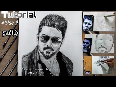 Actor Surya pencil Drawing  Pencil drawings Drawings Drawing reference