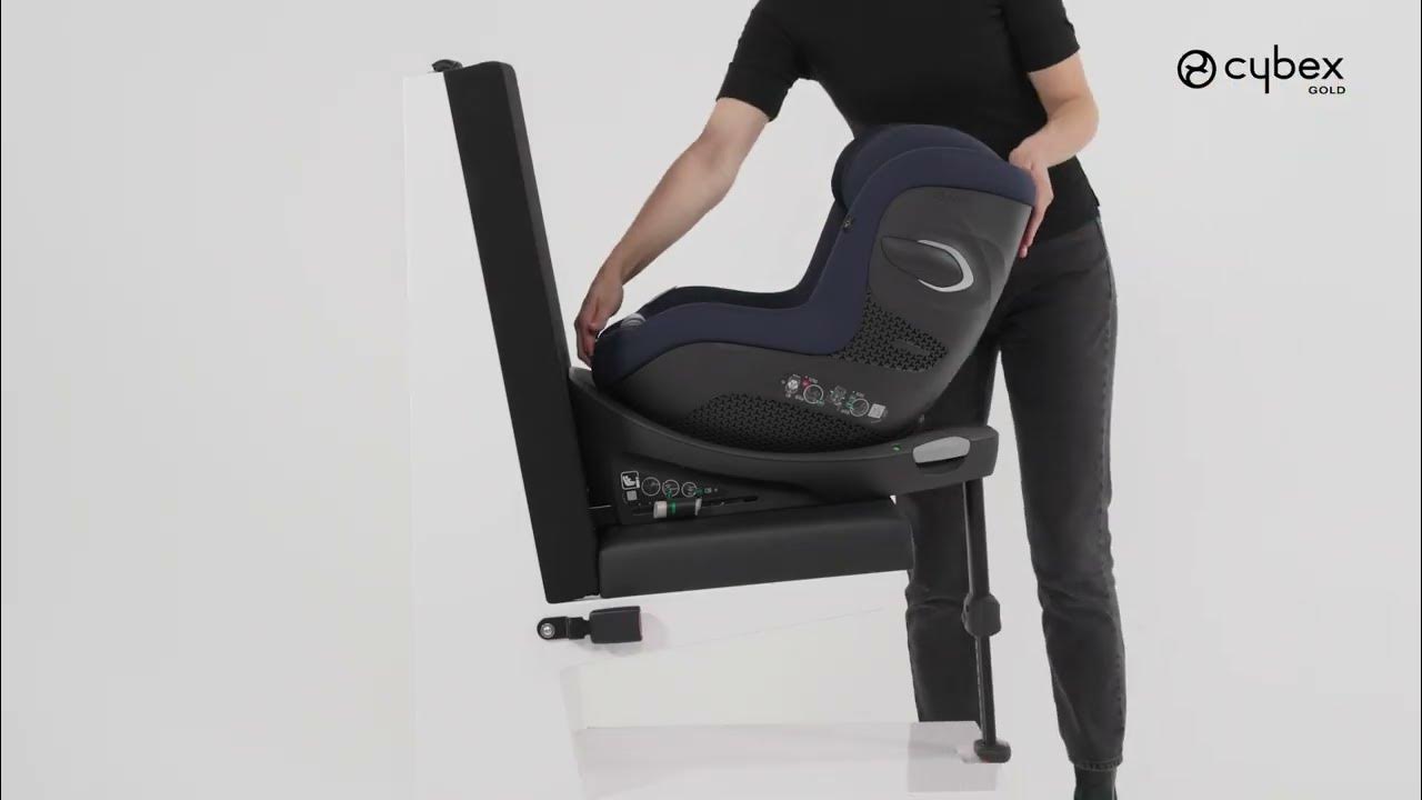 How to Recline the Seat I Sirona G iSize Car Seat I CYBEX YouTube