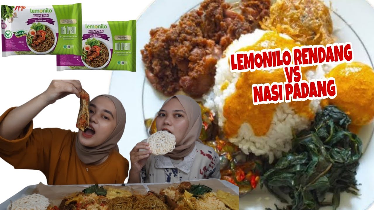 SEENAK ITUU! LEMONILO RASA RENDANG X NASI PADANG - YouTube