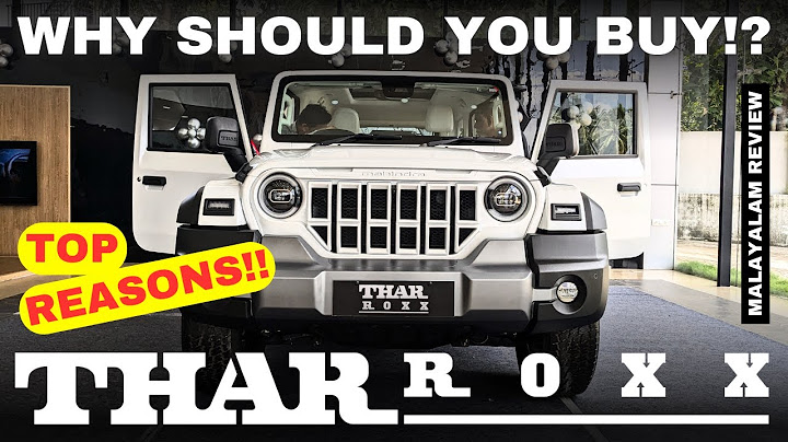 MAHINDRA THAR ROXX MALAYALAM REVIEW 😍🔥 | 5 DOOR THAR 💪 | VEHICLE MANIA 🧡