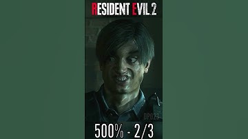 #residentevil 2 but 500% facial animations 2/3
