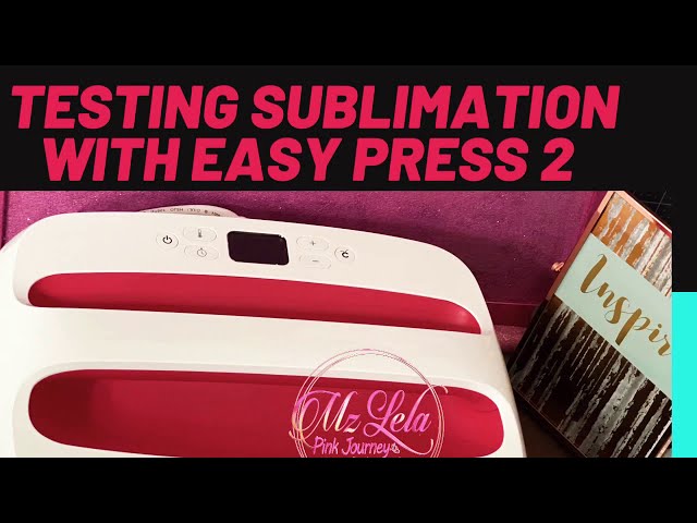 HOW TO SUBLIMATE ON A SHIRT USING CRICUT EASY PRESS 2 & COSMO INK 