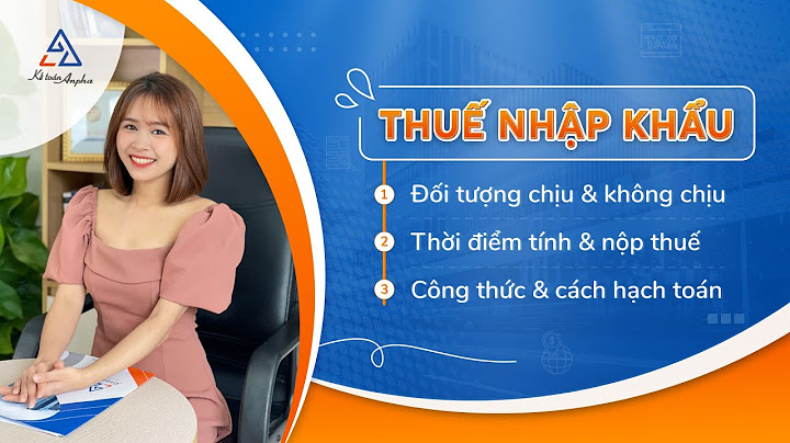 Thuế đánh vào tất cả nhân khẩu là thuế gì