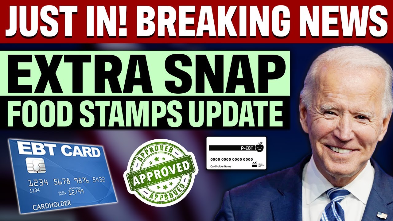 NEW 2023 EXTRA SNAP FOOD STAMPS UPDATE (April, May, June) EBT + PEBT
