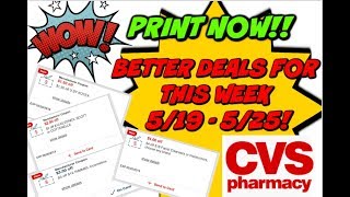 CVS DEAL UPDATES FOR THIS WEEK | PRINT NOW & SEND TO CARD COUPONS!