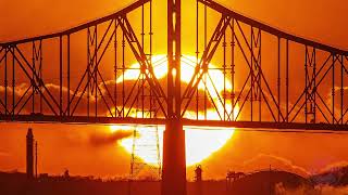 When the Sun Hides From Railfans & the Brilliant Barry Bridge Sunset