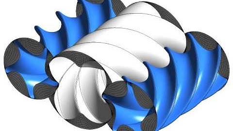TriRotor Screw compressor design with SCORG