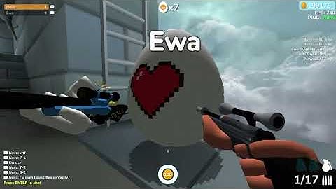 absolutely destroying Ewa in a 1v1︳Shell Shocker 1v1s