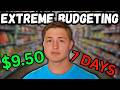 I Tried Extreme Budgeting for a Week