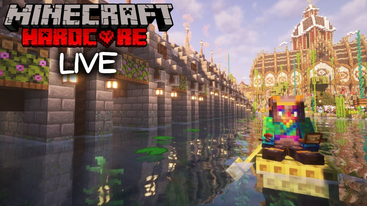 Building Cozy Bridges In Hardcore Minecraft - YouTube