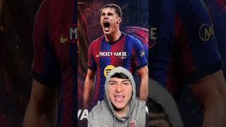 DECO IS INTERESTED IN VAN DE VEN 🤯🚨 #football #barcelona #realmadrid #shorts #usa #cc022 #soccer