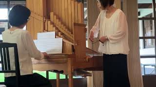 復元したオルガンを演奏 中世ルネサンス音楽の夕べin臼杵 - YouTube