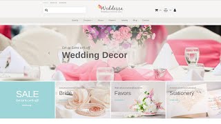 Weddessa - Wedding Store Responsive MotoCMS Ecommerce Template by MotoCMS - 59522