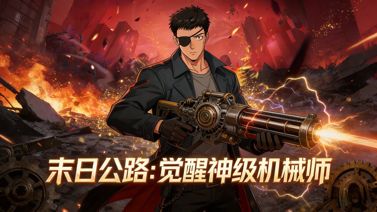 【Multi Sub】《末日公路：覺醒神級機械師》綁定序列升級系統，從破自行車到末日座駕，碾壓詭異求生