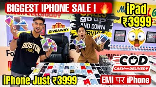 Biggest iPhone Sale Ever ?| Cheapest iPhone Market in Mumbai |  Second Hand Mobile | iPhone Sale