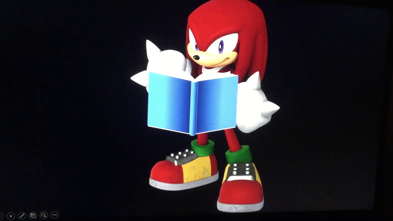 Sonic and Friends Read #229 (S5, Ep. 37): Knuckles Reads The Raven ...