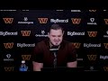 OL Nick Allegretti Speaks to the Media After Re-Signing | Washington Commanders