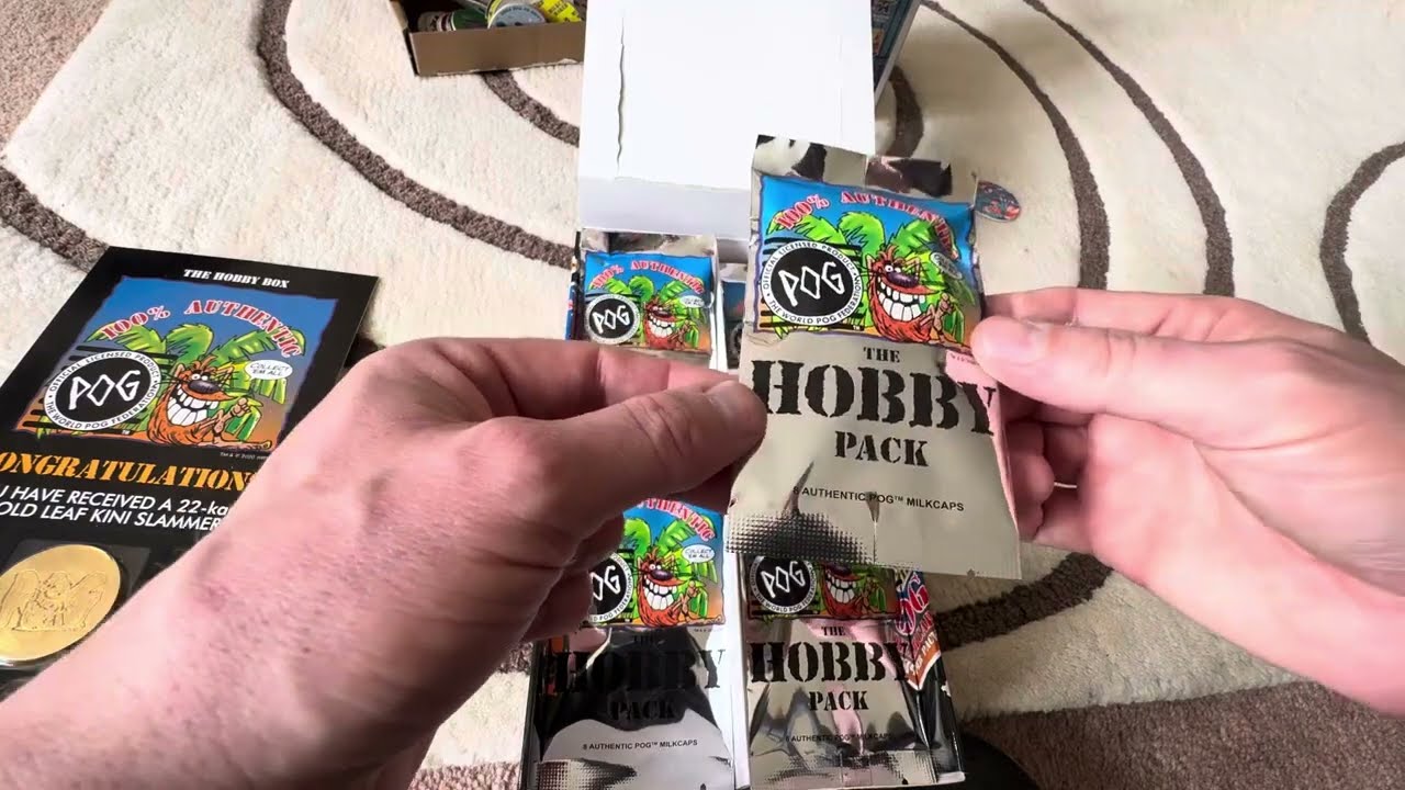 POG Collection, Brand New POGS, and Making my own POGS