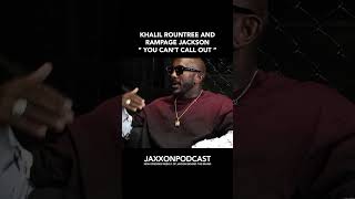 Khalil Rountree And Rampage Jackson You Can't Call Out
