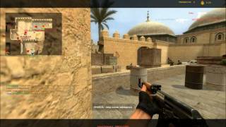 CSS de_dust2 playthrough