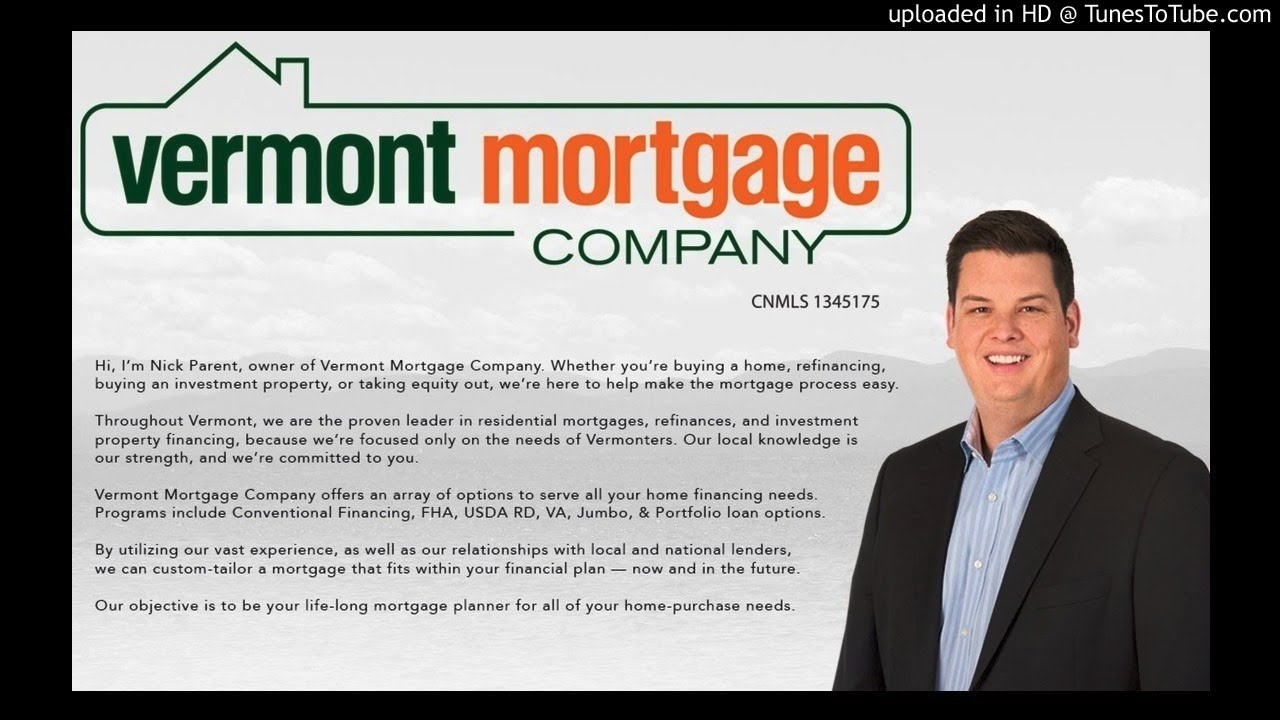 Vermont Mortgage Company Radio Spot YouTube