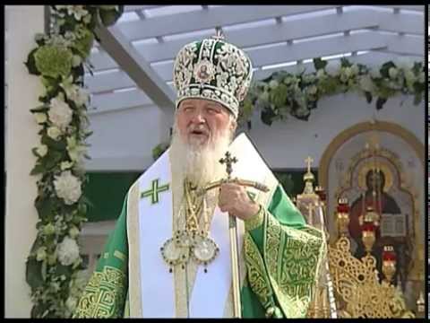 Визит патриарха Кирилла (Николо-Пешношский монастырь)