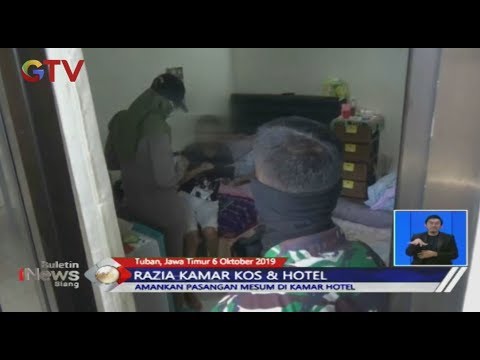 Viralnya Video Mesum Pelajar Mendorong Aparat Lakukan Razia Kamar Kos di Tuban - BIS 06/10