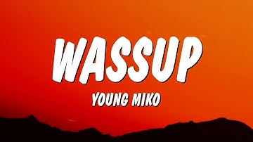 Thumbnail of Young Miko - WASSUP (Letra/Lyrics)