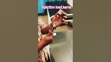 injection load karna easy technique #nursing #mbbs #nurse #gnm #hospital #hospital #viral #video #iv