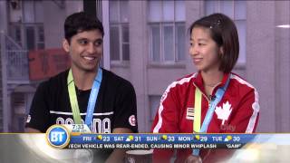 Badminton athletes Andrew DeSouza and Phyllis Chan on Pan Am Games win Details