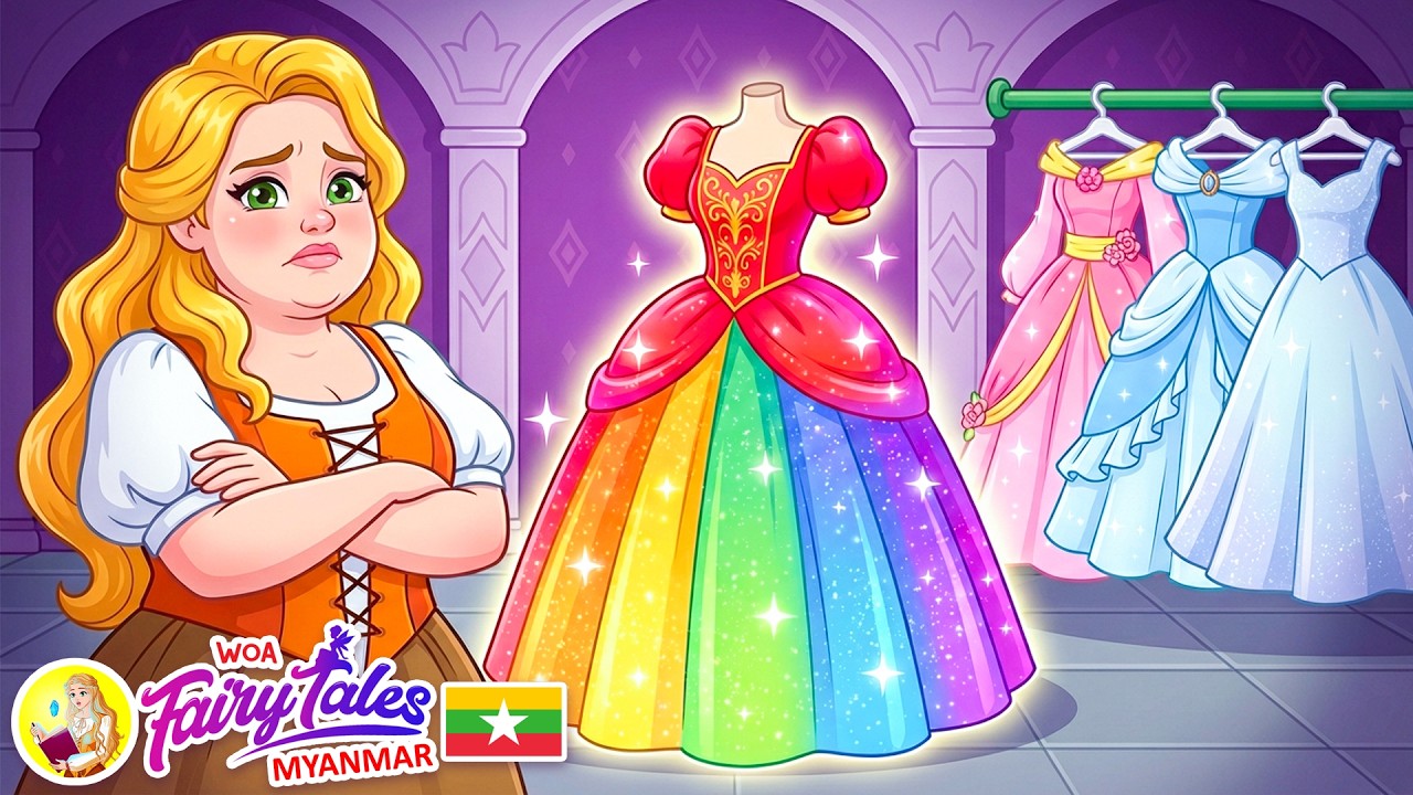 ကျွန်မက အဆီကြီးတဲ့ မျှောဆရာမပါ  🧙‍♀️🪄 ကာတွန်းကားများ 2026