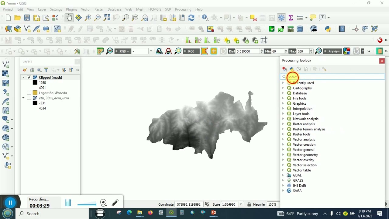 Practical 33 How to prepare contour using QGIS(Amharic)