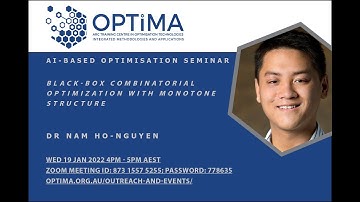 Black-Box Combinatorial Optimization with Monotone Structure